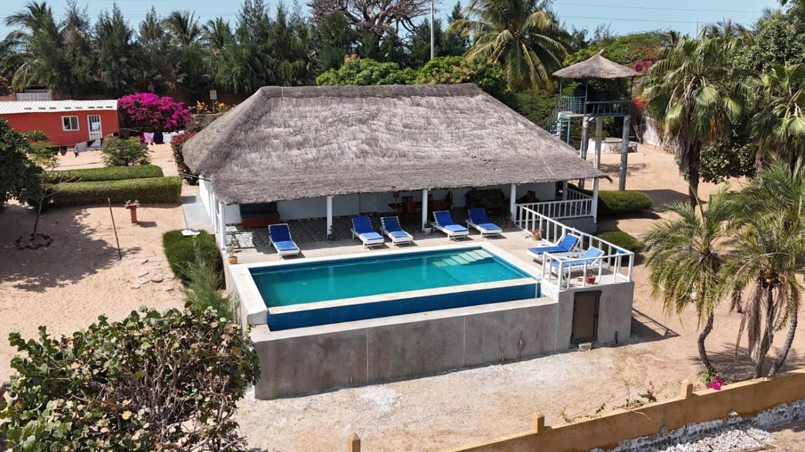 La Villa Sur La Plage Palmarin Buitenkant foto